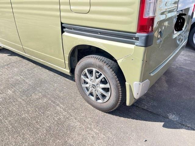 ホンダ N-VAN JJ1のリアバンパーの左角の傷と凹みの修理 | 施工事例