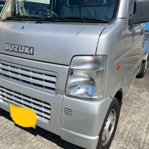 スズキキャリーDA63Tの左前部の修理について、本日はその詳...